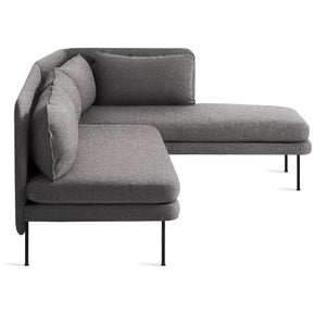 Bloke Armless Sofa with Right Arm Chaise