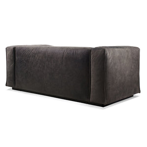 Cleon 74" Armed Leather Sofa