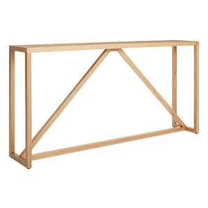 Strut Console Table - Wood