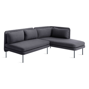 Bloke Armless Sofa with Right Arm Chaise