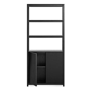 Open Plan Tall Bookcase With Storage - New!
