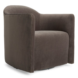 About Face Swivel Velvet Lounge Chair - New!