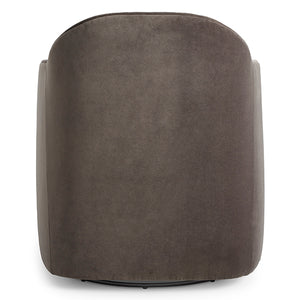 About Face Swivel Velvet Lounge Chair - New!