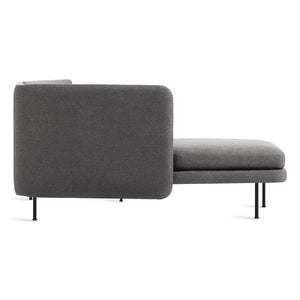 Bloke Armless Sofa with Left Arm Chaise
