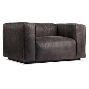 Cleon Leather Lounge Chair