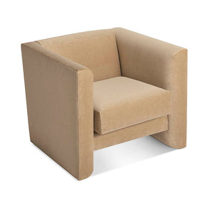 Double Down Velvet Lounge Chair