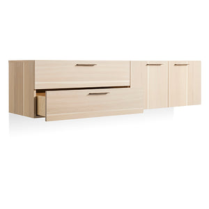 Shale 2 Door/2 Drawer Wall Mounted Cabinet - New Colour!