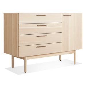 Shale 4 Drawer / 1 Door Credenza - New Colour!