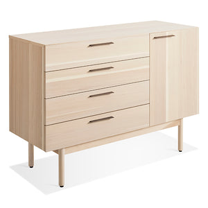 Shale 4 Drawer / 1 Door Credenza - New Colour!