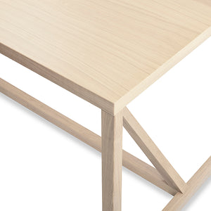 Strut Large Table - Wood - New Finishes!