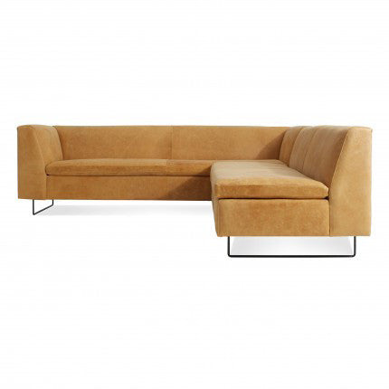 Bonnie and Clyde Leather Sectional
